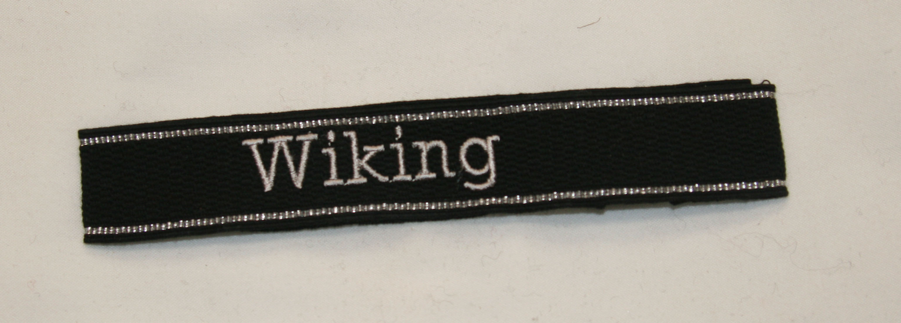 Waffen SS Divisional Cuff Title, Wiking embroidered